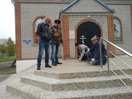 В селе Ростовановском Курского района казаки восстанавливают церковь